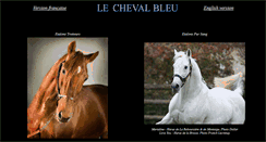 Desktop Screenshot of le-cheval-bleu.com