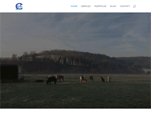 Tablet Screenshot of le-cheval-bleu.fr